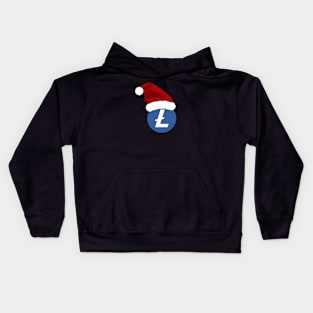 Litecoin Christmas Crypto Kids Hoodie